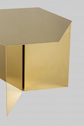 Slit Table Hexagon Brass